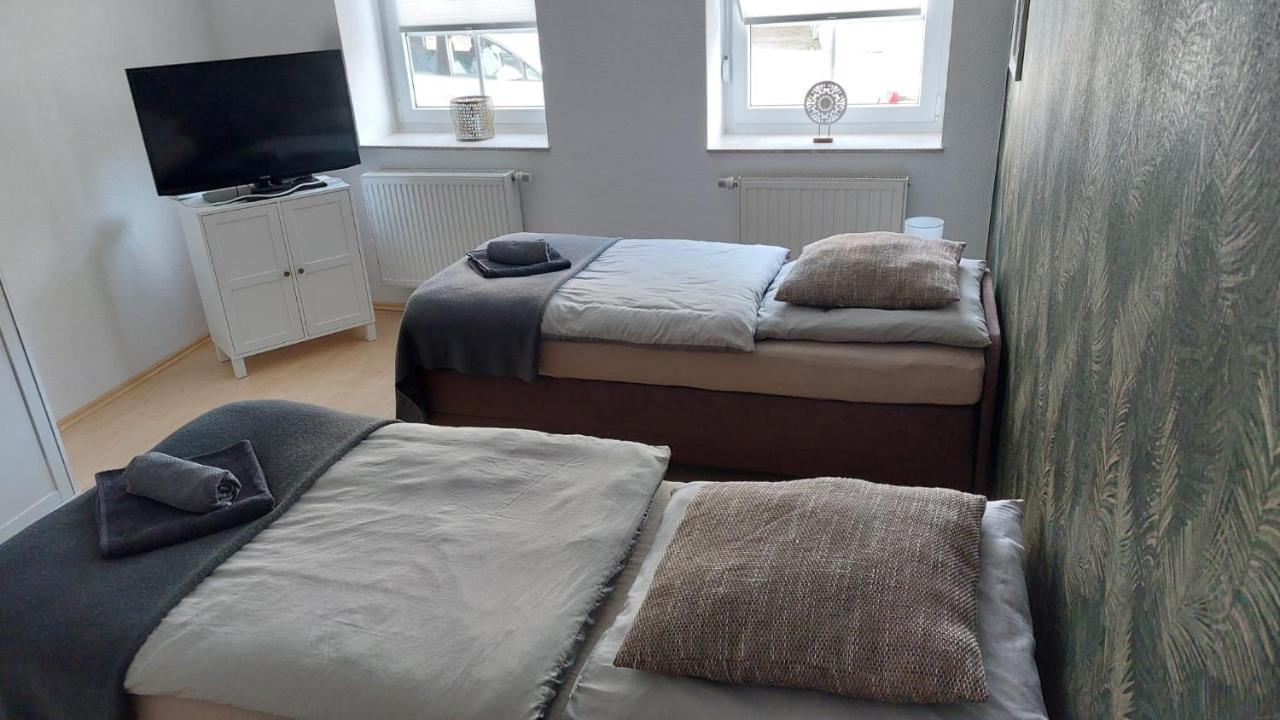 Ferienwohnung Happy Tangermünde Buitenkant foto